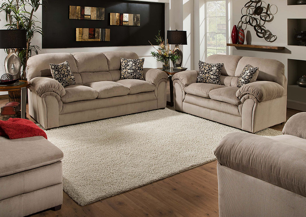 Simmons upholstery outlet loveseat